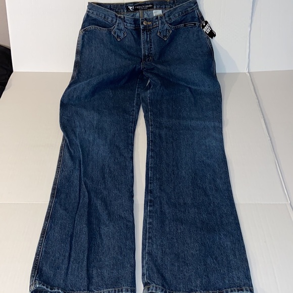 Rockies Size 15 Inseam Size L Junior’s Bootcut Blue Jeans - Picture 4 of 11